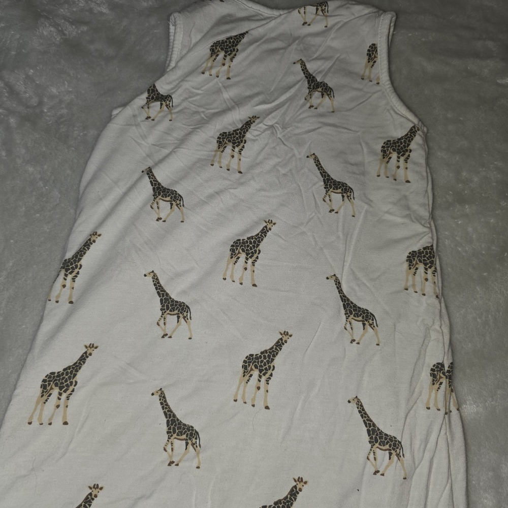 Kyte Baby Giraffe Print 6-18 Mo Sleep Sack 1.0 TOG Bamboo Rayon Sleep Bag - Picture 8 of 10